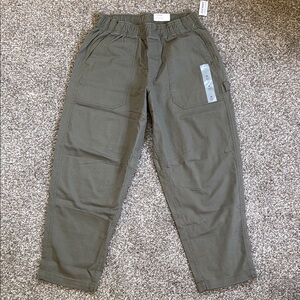 Old Navy High-Rise Olive Pants